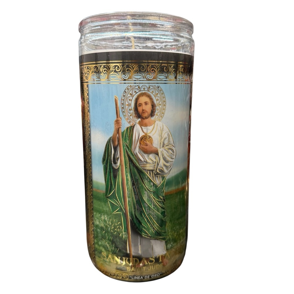 Saint Jude Thaddeus 14-day candle/ vela San Judas Tadeo 14 días